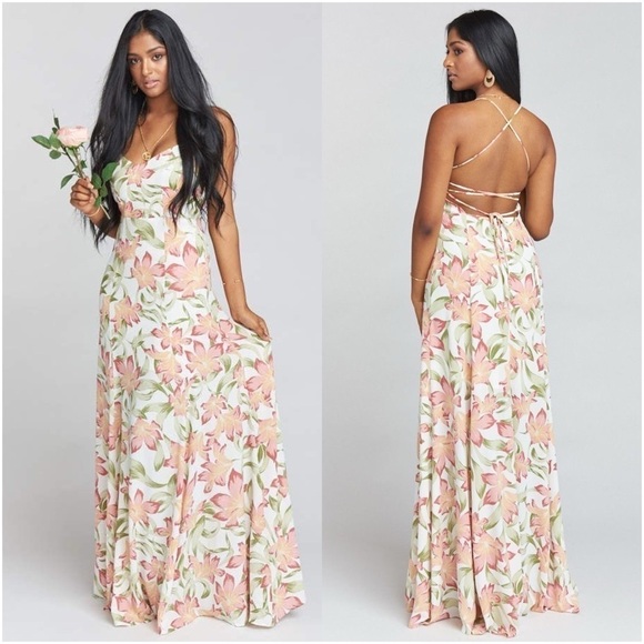 Show Me Your MuMu Dresses & Skirts - SHOW ME YOUR MUMU Godshaw Goddess Gown In Lily Lady